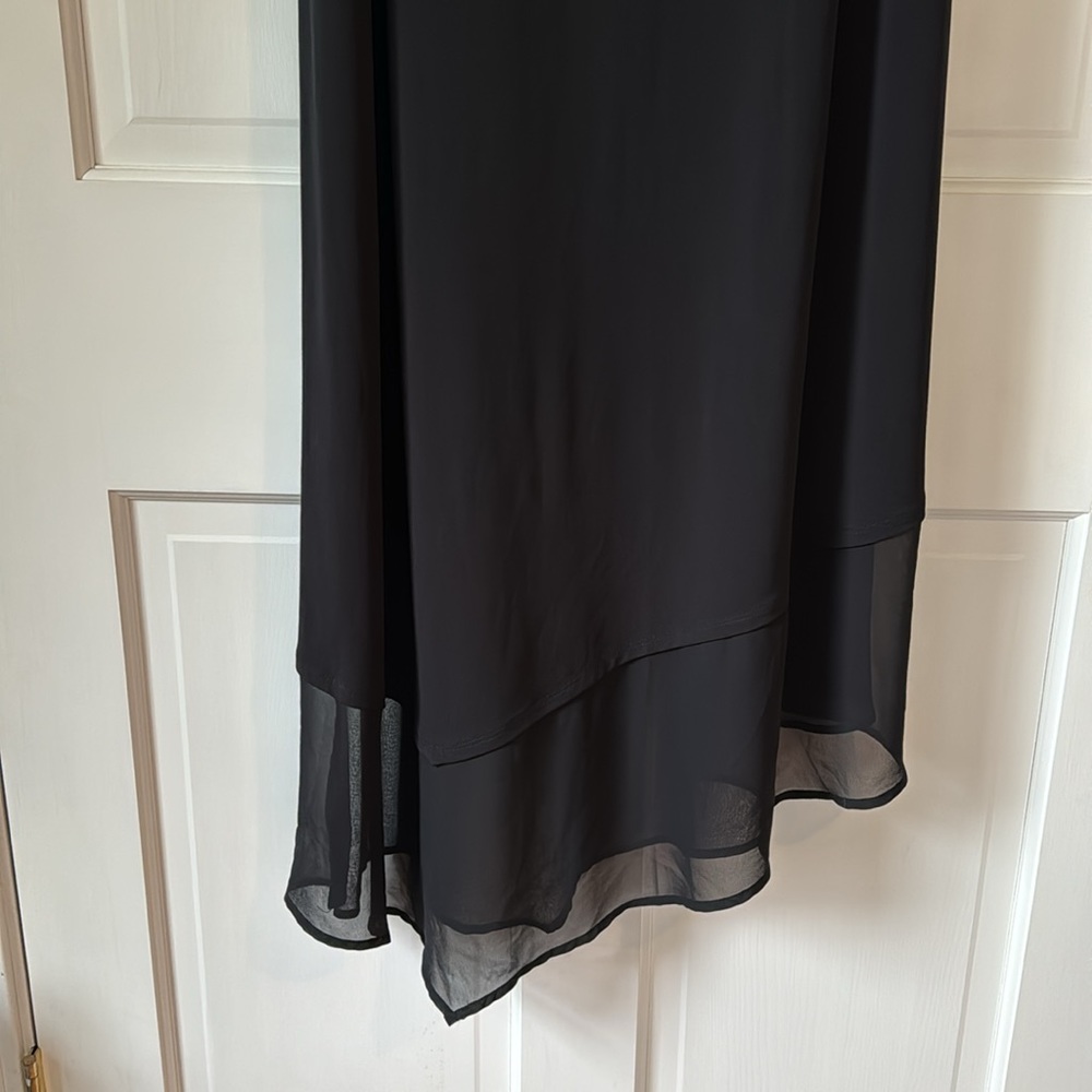 Lane Bryant Black Maxi Dress 18/20. EUC - Picture 4 of 9